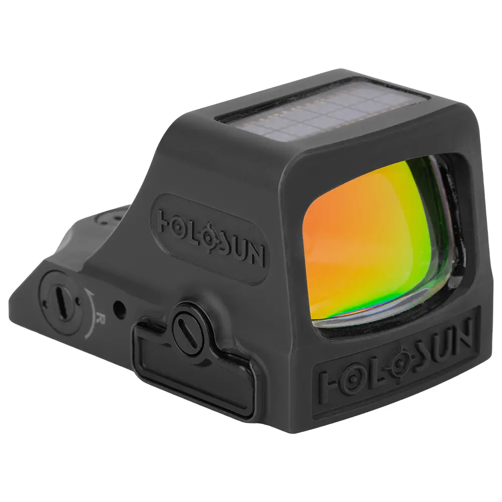 Holosun HE508T-RD X2 Red Dot Sight - 2 MOA Dot & 32 MOA Circle, Titanium, Solar Failsafe – PDP Compatible