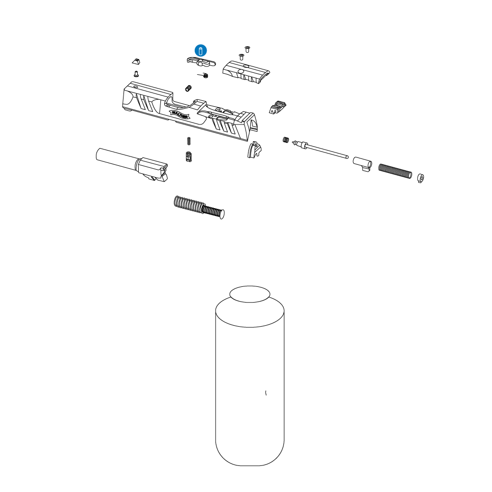 PDP-F EXTRACTOR PLUNGER